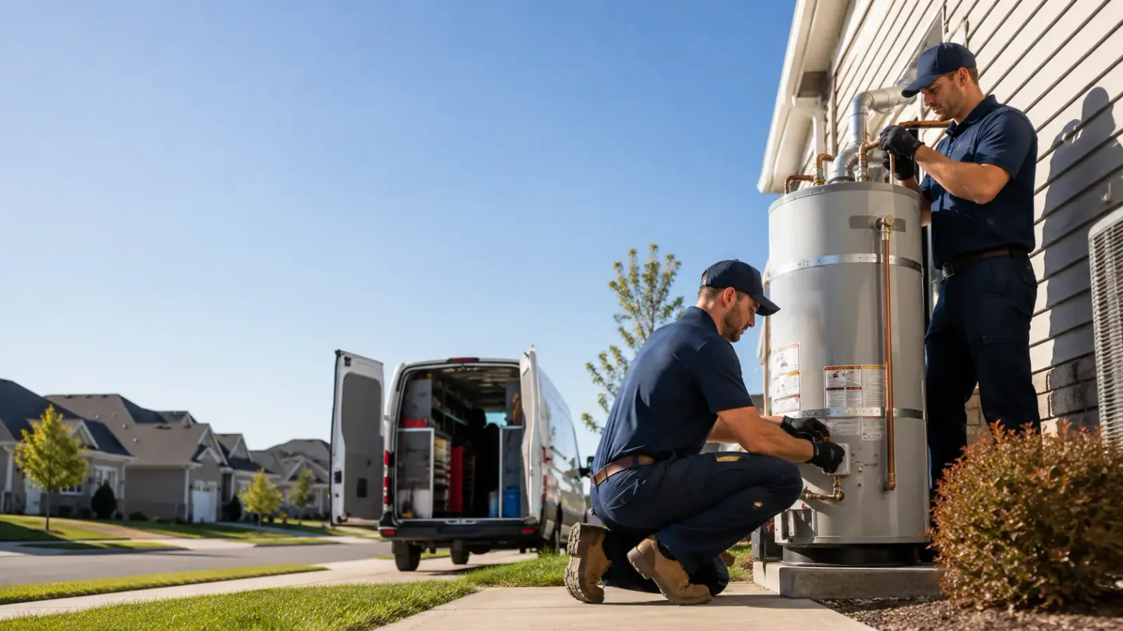 Water Heater Installation in Kingsville, OH
